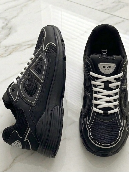 Dior Other - Dior Black and White B30 Men's Sneakers